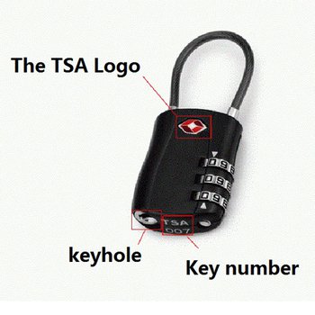 三位碼鋅合金TSA密碼鎖-電纜卸扣_2